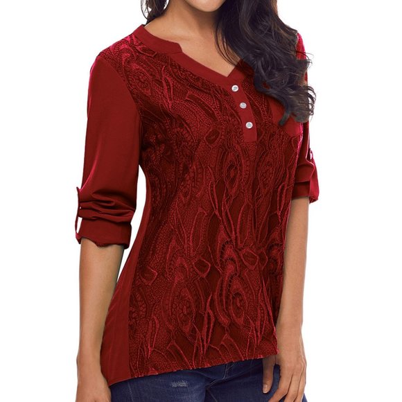 extraordinary lace top - Picture 1 of 3